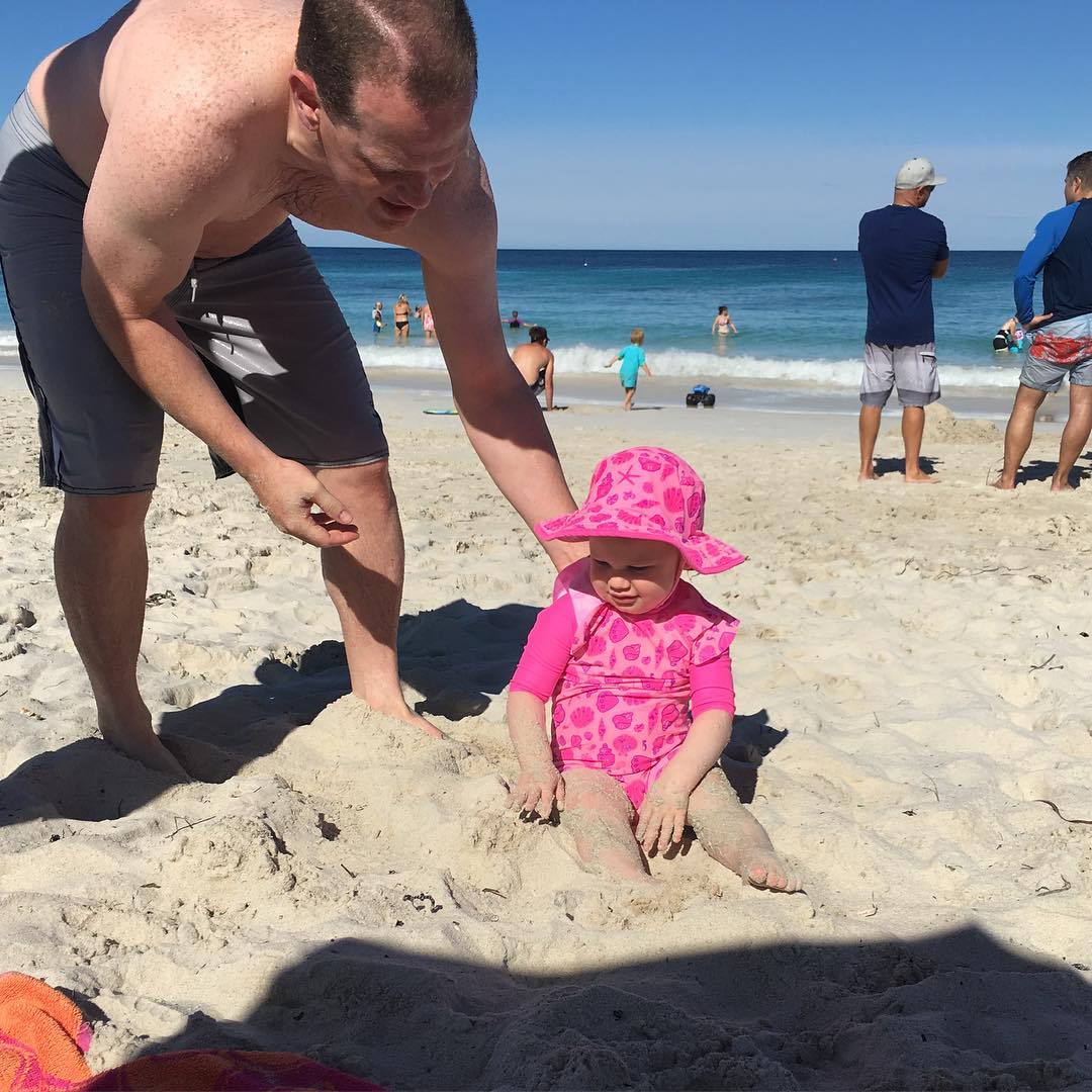 #Summer at the #beach in #Perth ?? #australiaday #latergram #LucyClaire